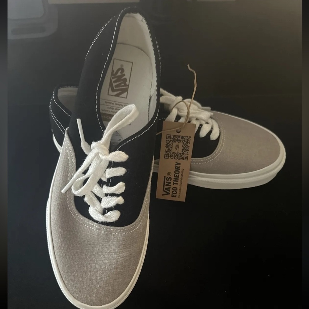 Vans Authentic Eco Theory Multi Block Black / Tan. Size 8 Mens / 9.5 Women’s